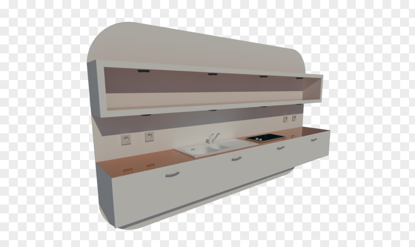 Kitchen Wall Drawer Bathroom Shelf PNG