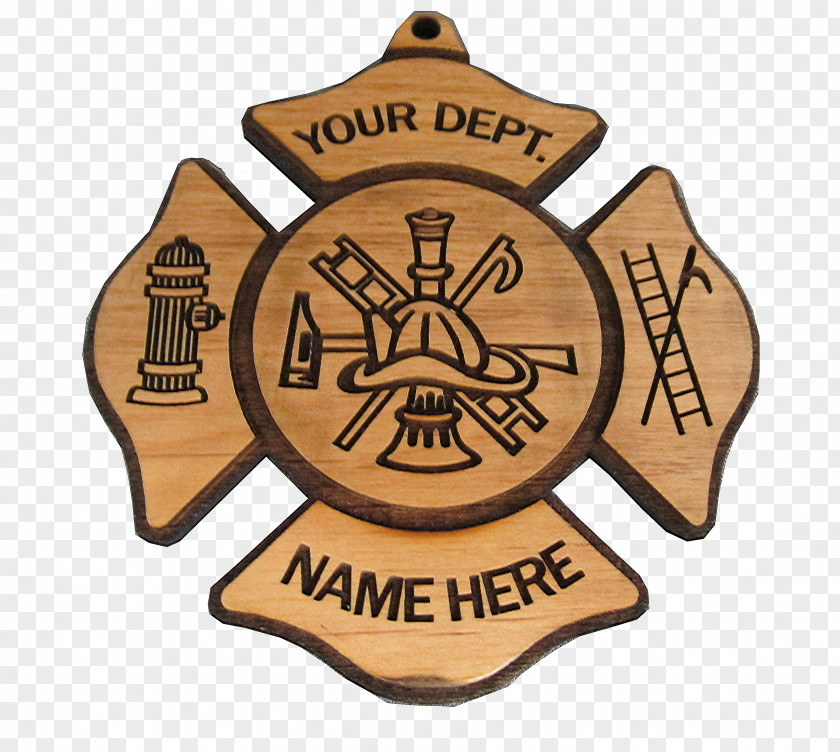 Alder Badge Chicago Fire Department Dog Tag Steel PNG