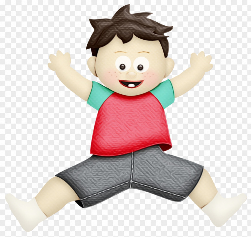 Exercise Gesture Cartoon PNG