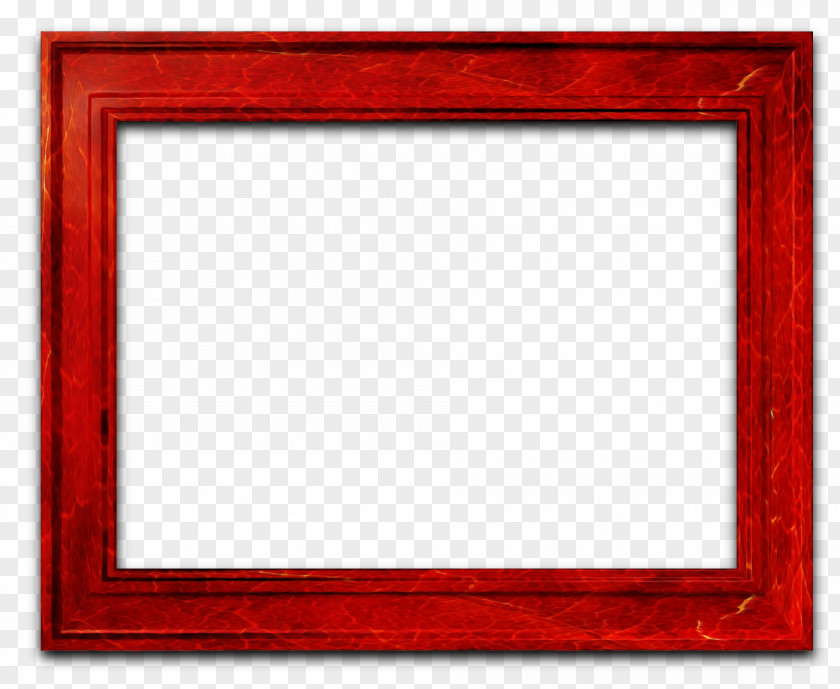 Interior Design Picture Frame Background Red PNG