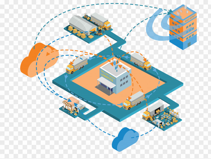 Logistics Data Computer Security Model Technology PNG