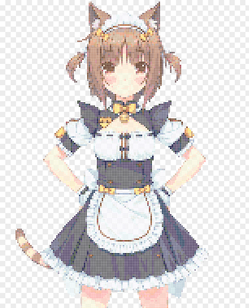 Maid Nekopara Adzuki Bean Catgirl Neko Works PNG