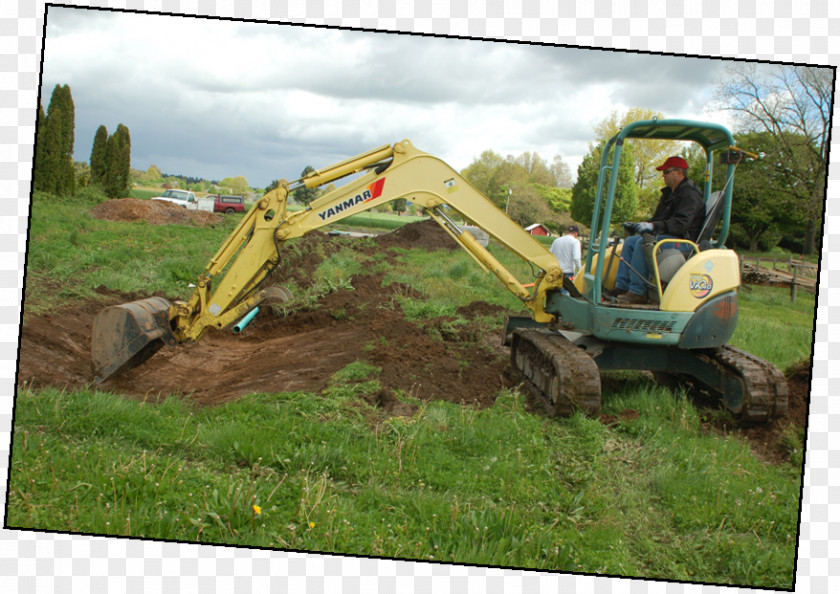 Small Farmer Farm Agriculture Agricultural Machinery Bulldozer PNG