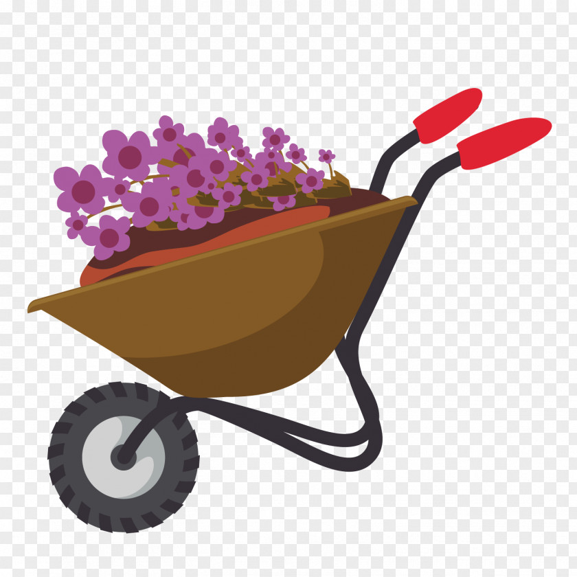 Barrow Design Element Garden Tool Gardening Hand PNG