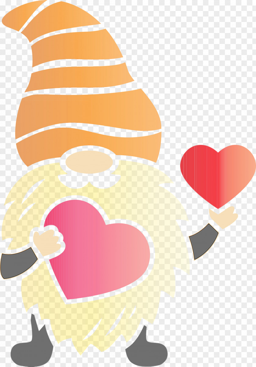 Heart Cartoon Peach Love PNG