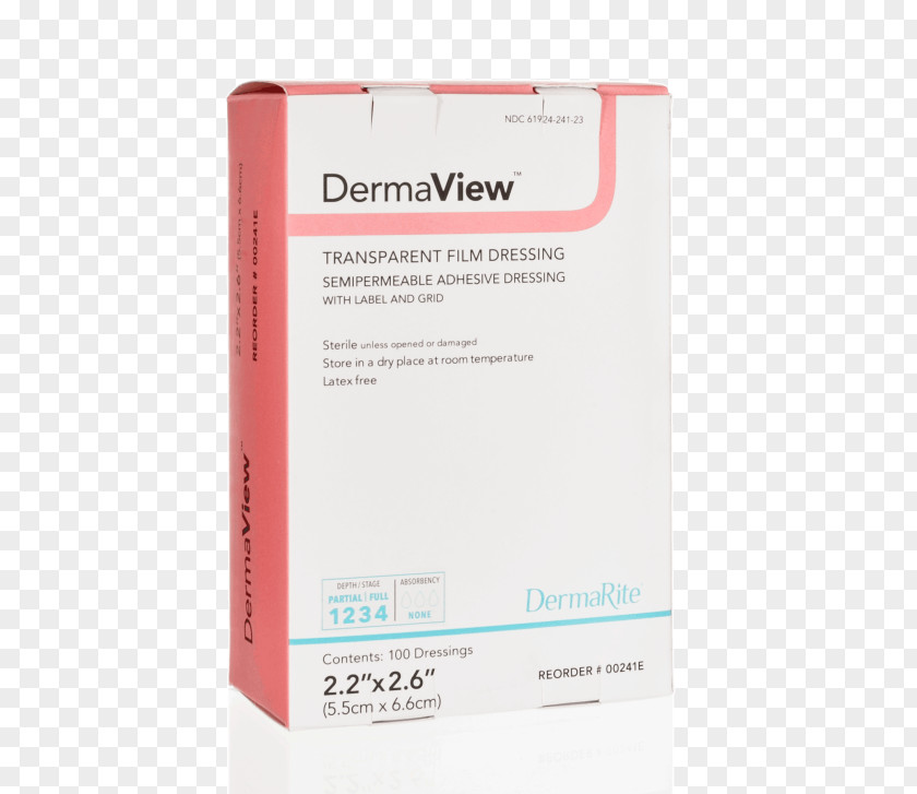 Hydrocolloid Dressing Film DermaRite Font PNG