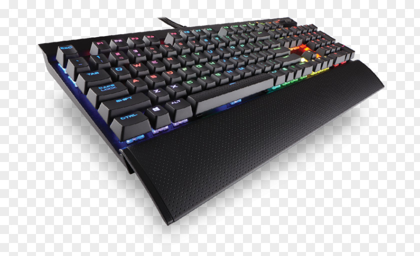 Cherry Computer Keyboard Corsair Gaming K70 LUX RGB Input Devices PNG
