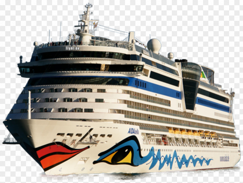 Cruise Ship MV Ocean Gala WARNEMÜNDE PORTAL Ferry PNG