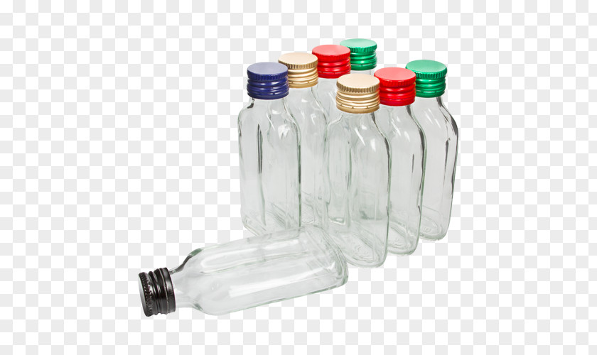 Glass Bottle Plastic Screw Cap PNG
