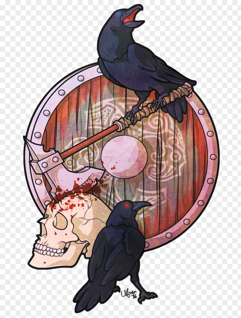 Huginn And Muninn Odin Art Common Raven PNG