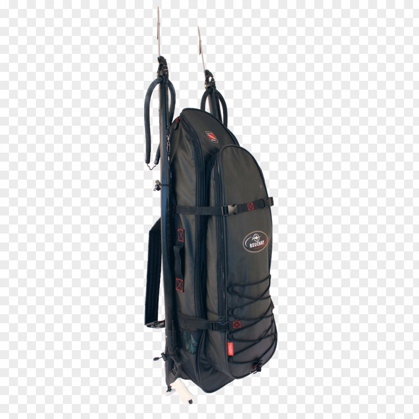 Spear Fisherman Beuchat Free-diving Backpack Bag Diving & Swimming Fins PNG