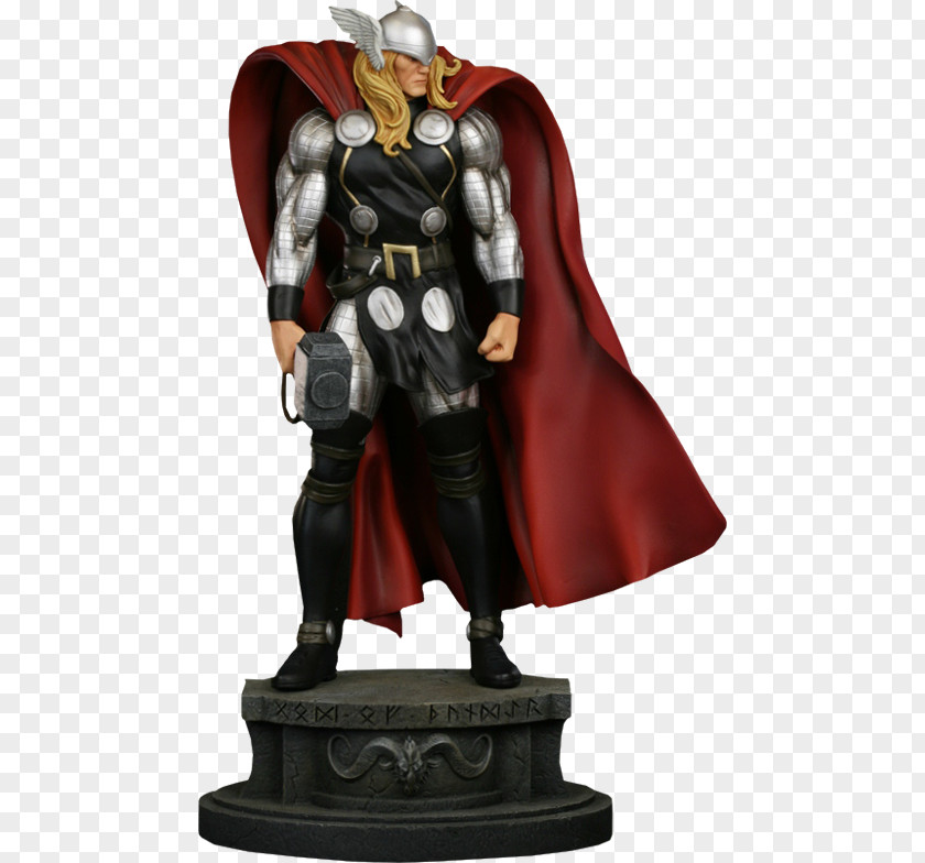 Thor Figurine Statue Jane Foster Deadpool PNG