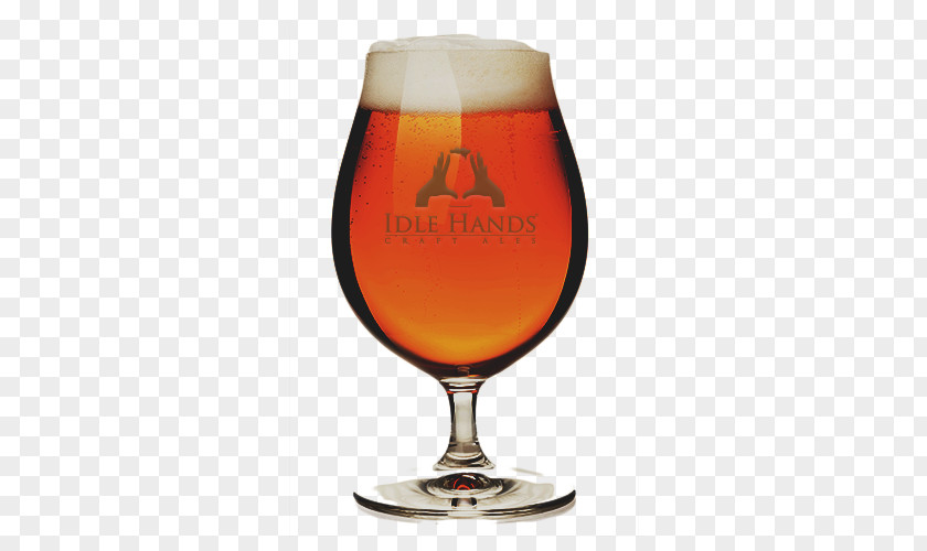 Beer Idle Hands Craft Ales Crisp Pint Glass PNG
