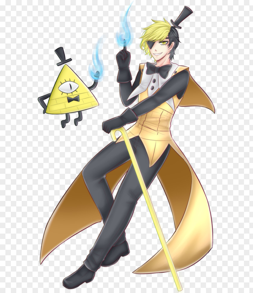 Bill Cipher Gravity Falls Cartoon Figurine Legendary Creature PNG