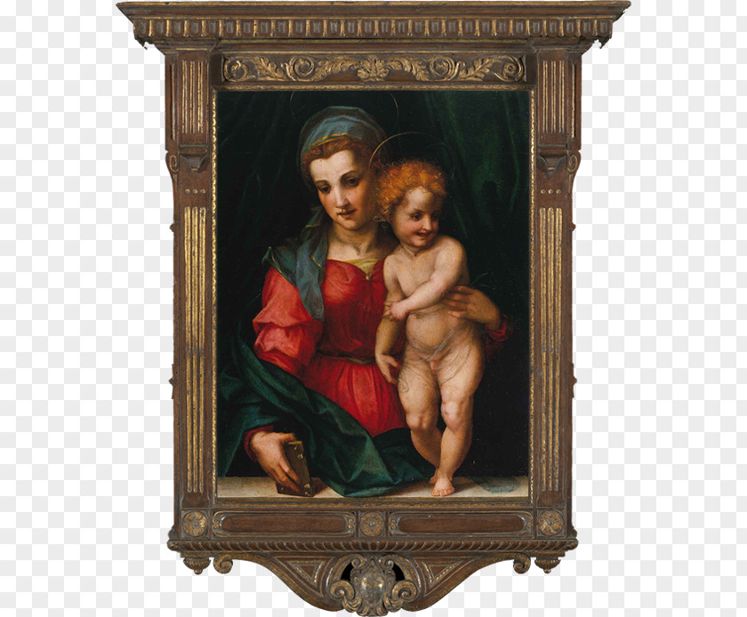 Child Study Painting Andrea Del Sarto Madonna And The Virgin With St. Anne PNG