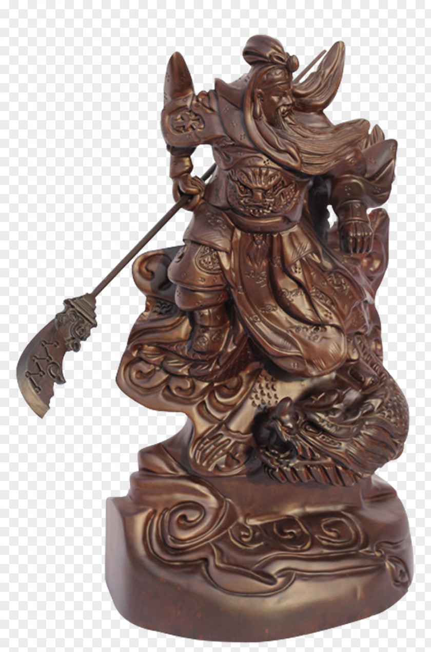 Ebony Wood Ornaments And Wu Fortuna Carving Sculpture PNG