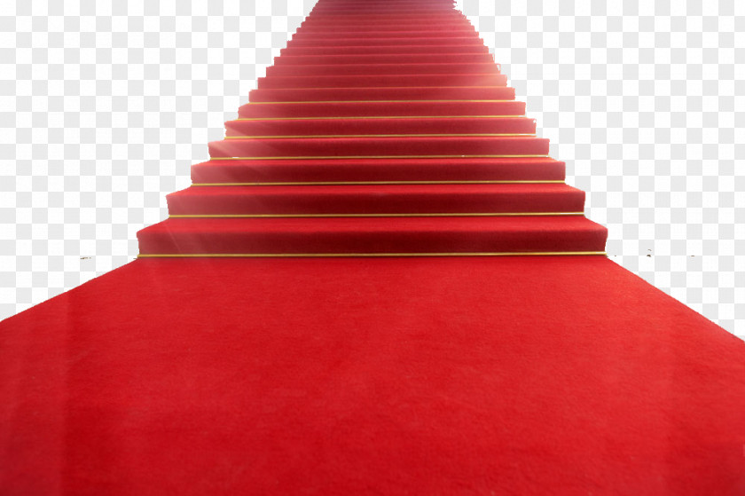 Red Carpet Stock Photography Stairs PNG