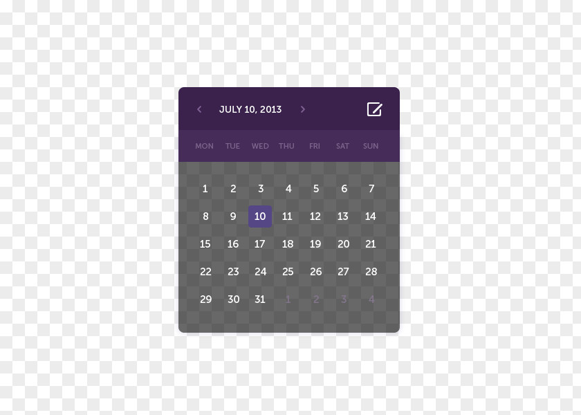 Calendar Computer File PNG