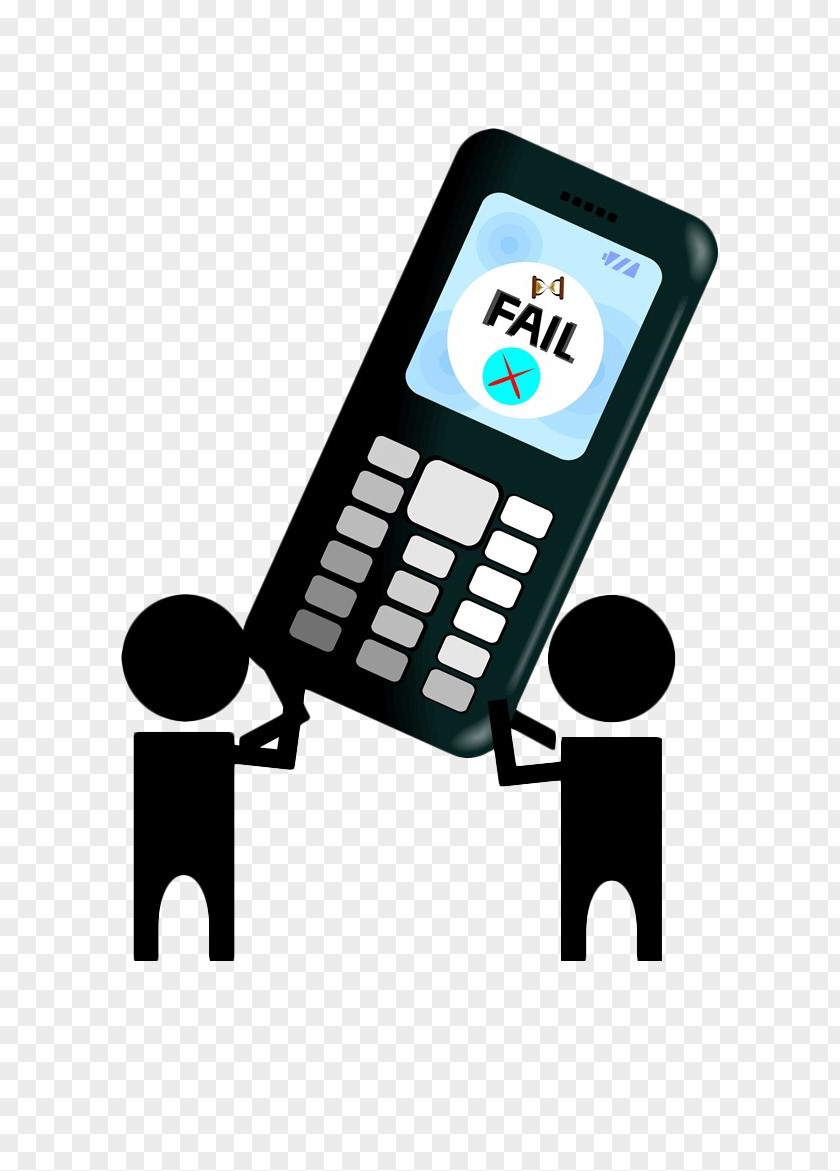 Hand Mobile Phone Dialing Telephone Telephony Dialling Illustration PNG