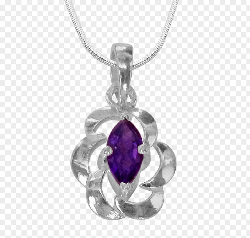 Necklace Amethyst Charms & Pendants Body Jewellery PNG