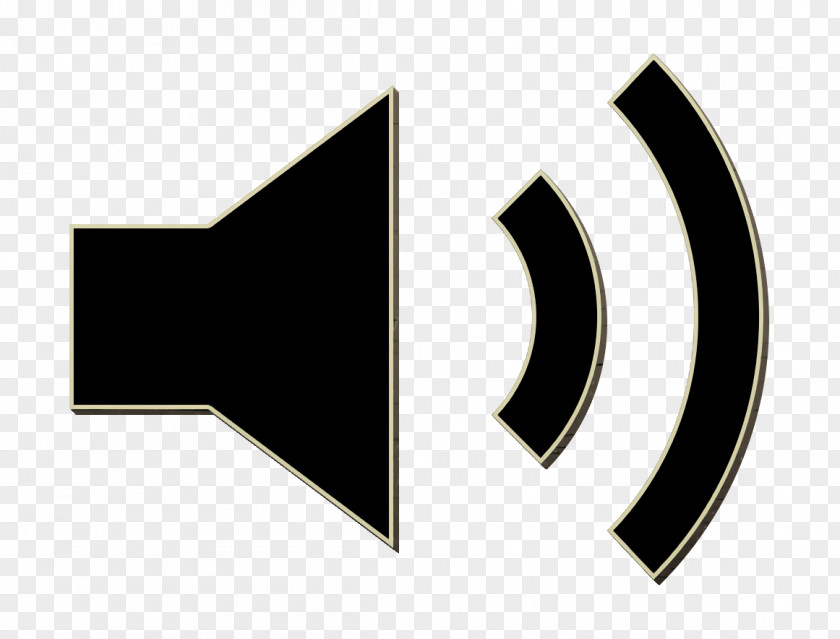 Blackandwhite Symbol Speaker Icon Volume PNG