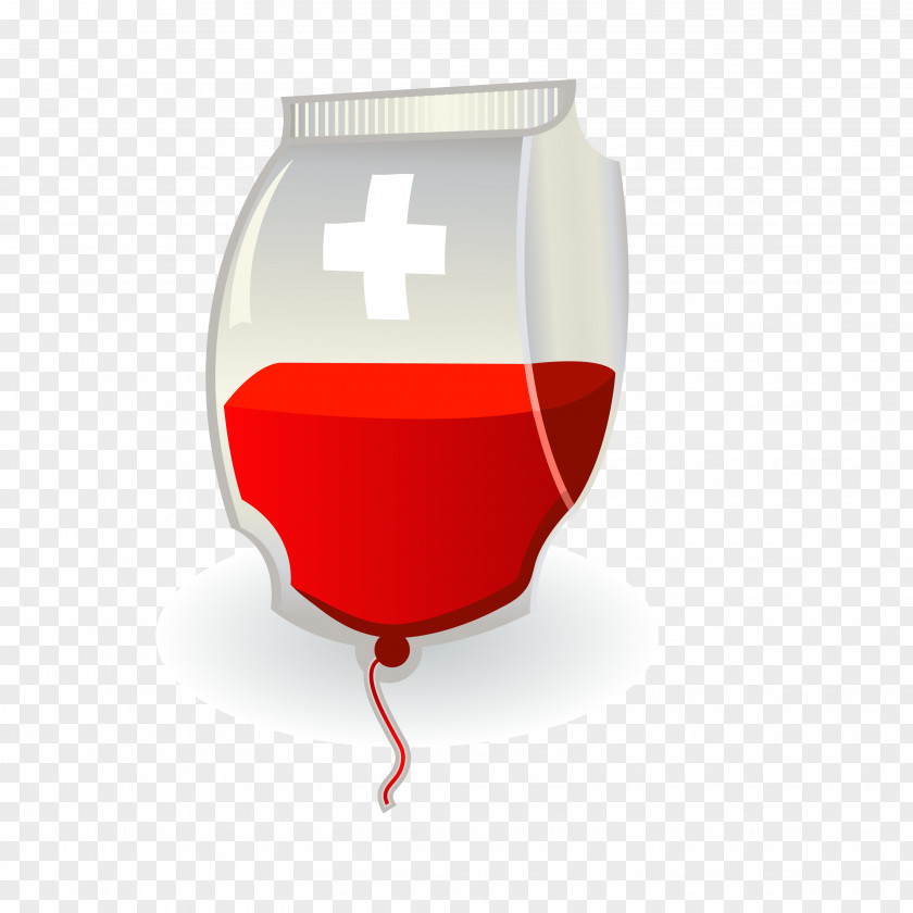Blood Transfusion Bag Vector Download PNG