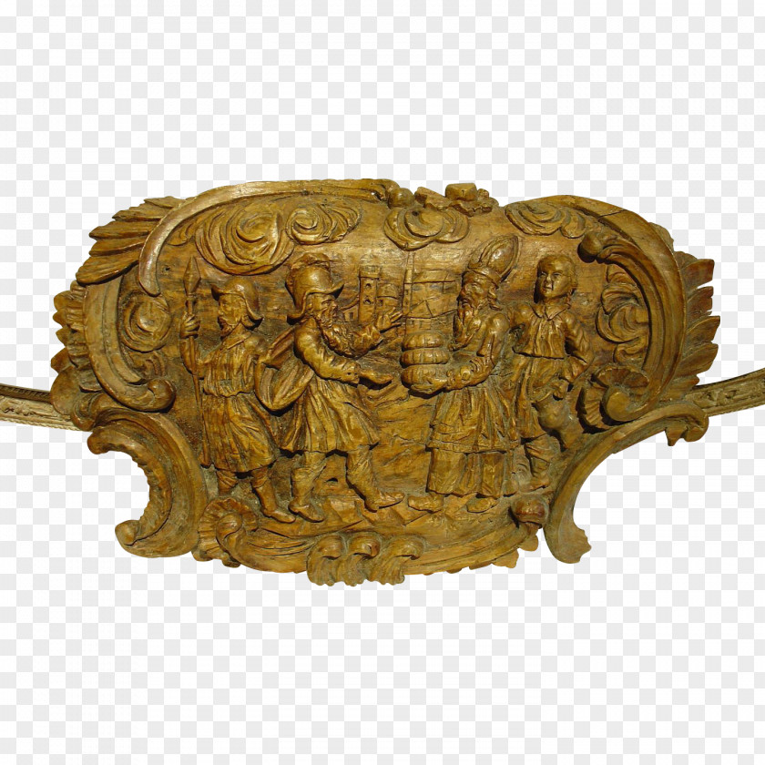 Brass Stone Carving Bronze Antique PNG