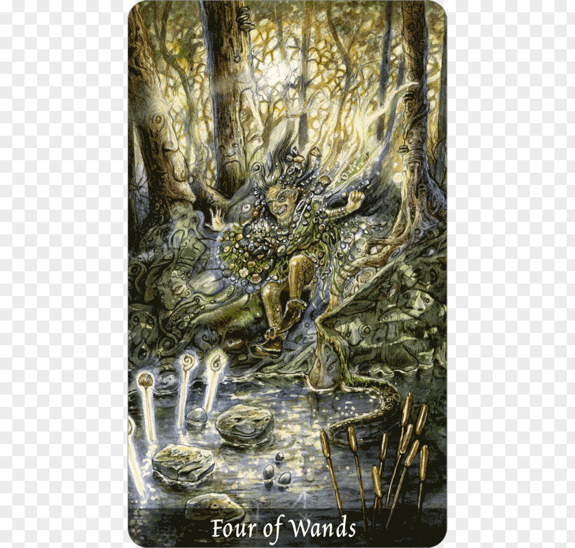 Ghost Ghosts & Spirits Tarot Four Of Wands PNG