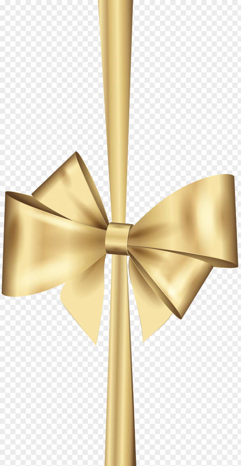 Gold Deco Bow Clip Art Ribbon Christmas PNG
