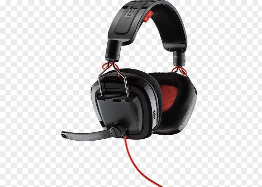 Headphones Plantronics Gamecom 388 GameCom 788 7.1 Surround Sound PNG