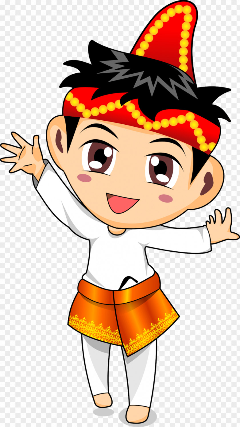 Indonesia Cartoon Aceh Animation Clip Art PNG