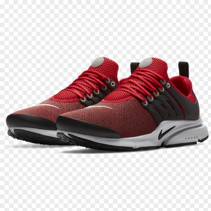 Nike Air Presto Max Sneakers Red PNG