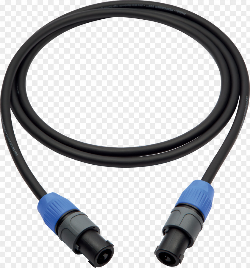 Speaker Wire Serial Cable Monster Speakon Connector Loudspeaker PNG