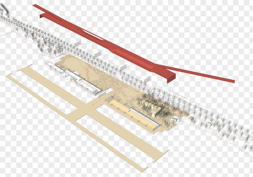 Tie Pool Architekten Genossenschaft Tiefenbrunnen Axonometric Projection Marina Harbor PNG