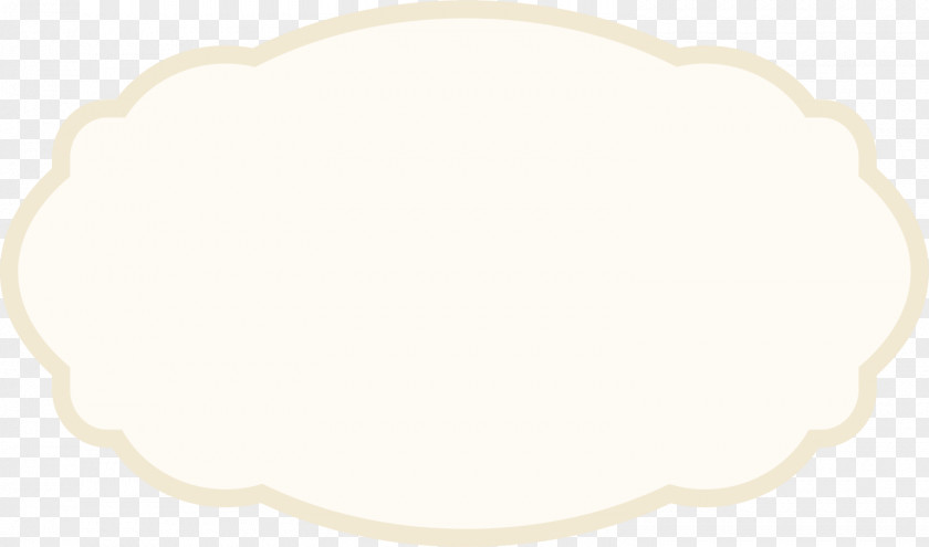 Yellow Frame Background Beige Pattern PNG