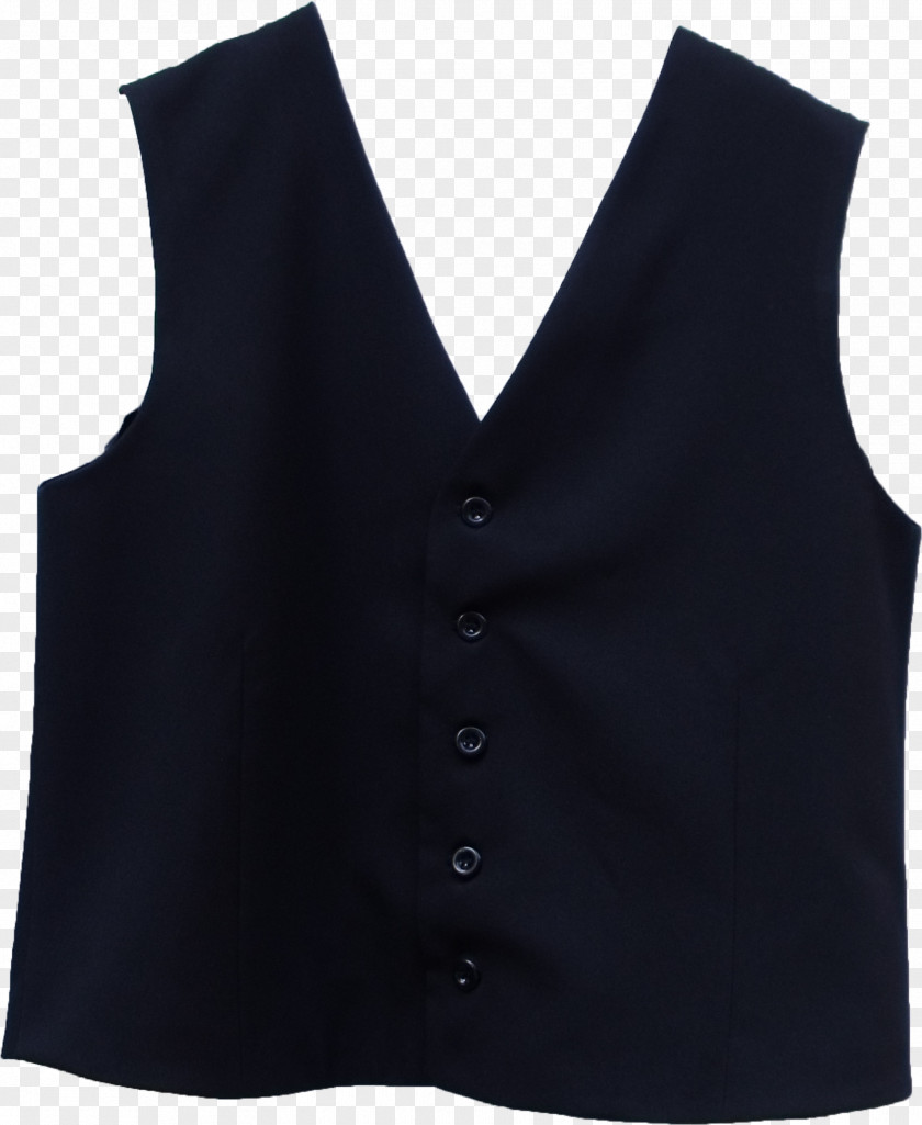 Button Gilets Sleeve Blouse Formal Wear PNG