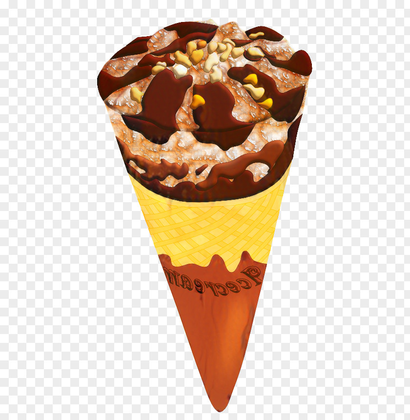 Cone Dairy Ice Cream Background PNG