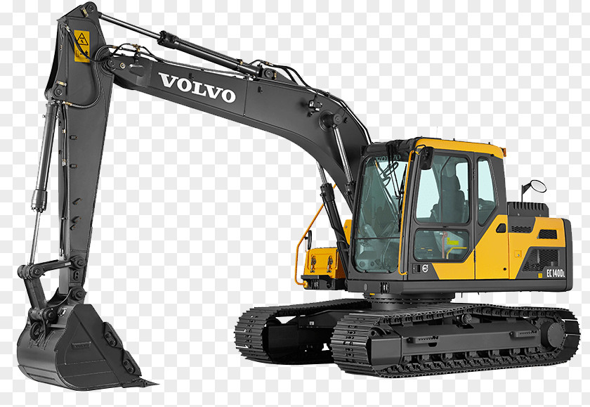 Largest Steam Shovel AB Volvo Construction Equipment Heavy Machinery Crawler Excavator PNG