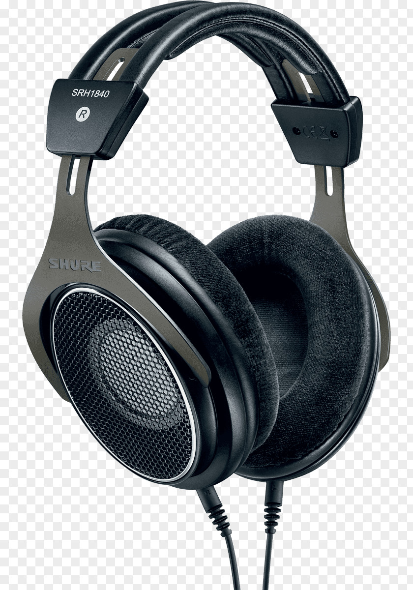 Microphone Shure SRH1540 Headphones Sound PNG