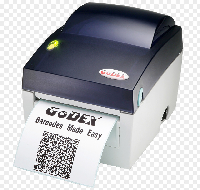 Printer Godex EZ-DT-4 Barcode Information RS-232 PNG