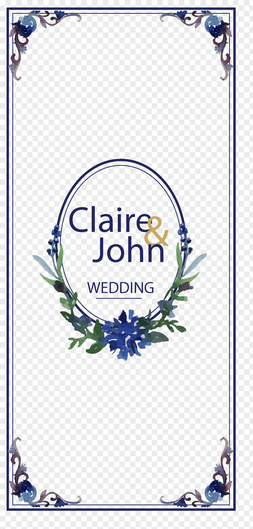 Vector Beautiful Wedding Decorative Lace Material Menu Adobe Illustrator PNG