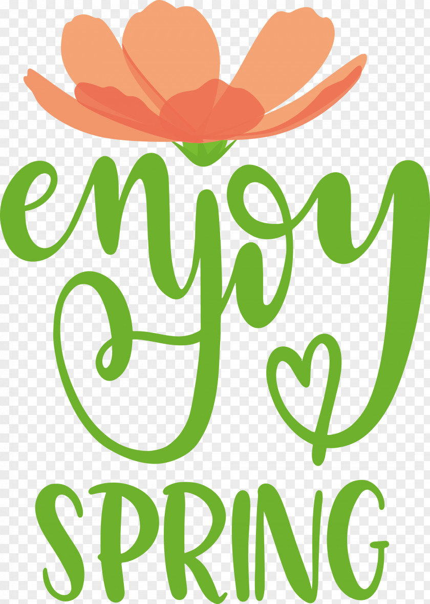 Enjoy Spring PNG
