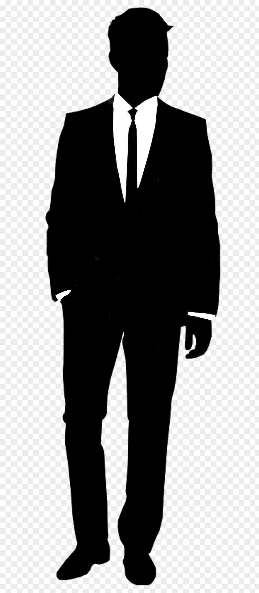 Gentleman Suit Silhouette Shirt Informal Attire PNG