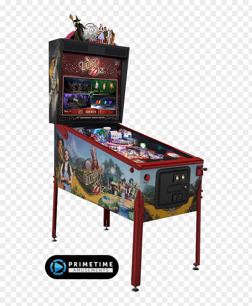 Jersey Jack Pinball The Wizard Of Oz Hall Fame: Williams Collection Game PNG