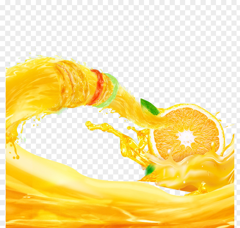 Orange Yellow Juice Apple Fruchtsaft PNG