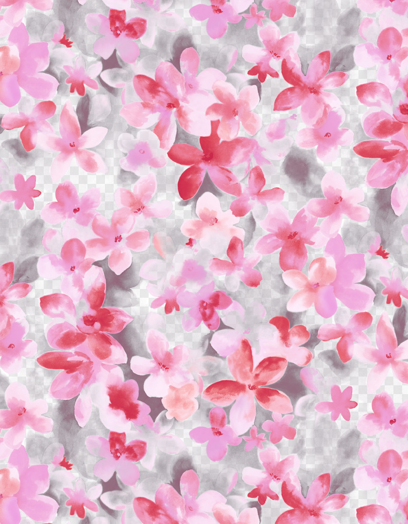 Pink Background Flower Floral Design High-definition Video Television Wallpaper PNG