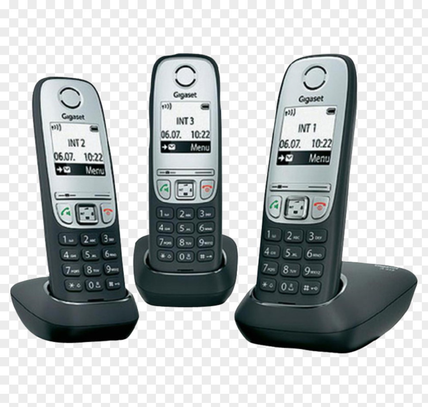 Plaatmetaal Cordless Telephone Gigaset Communications Digital Enhanced Telecommunications A415 PNG