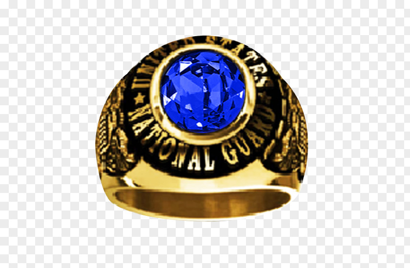 Sapphire National Guard Of The United States Ring Size Jewellery PNG