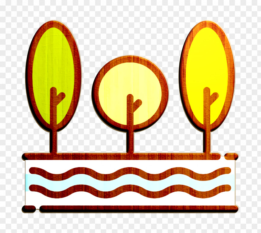 Tree Icon River Nature PNG