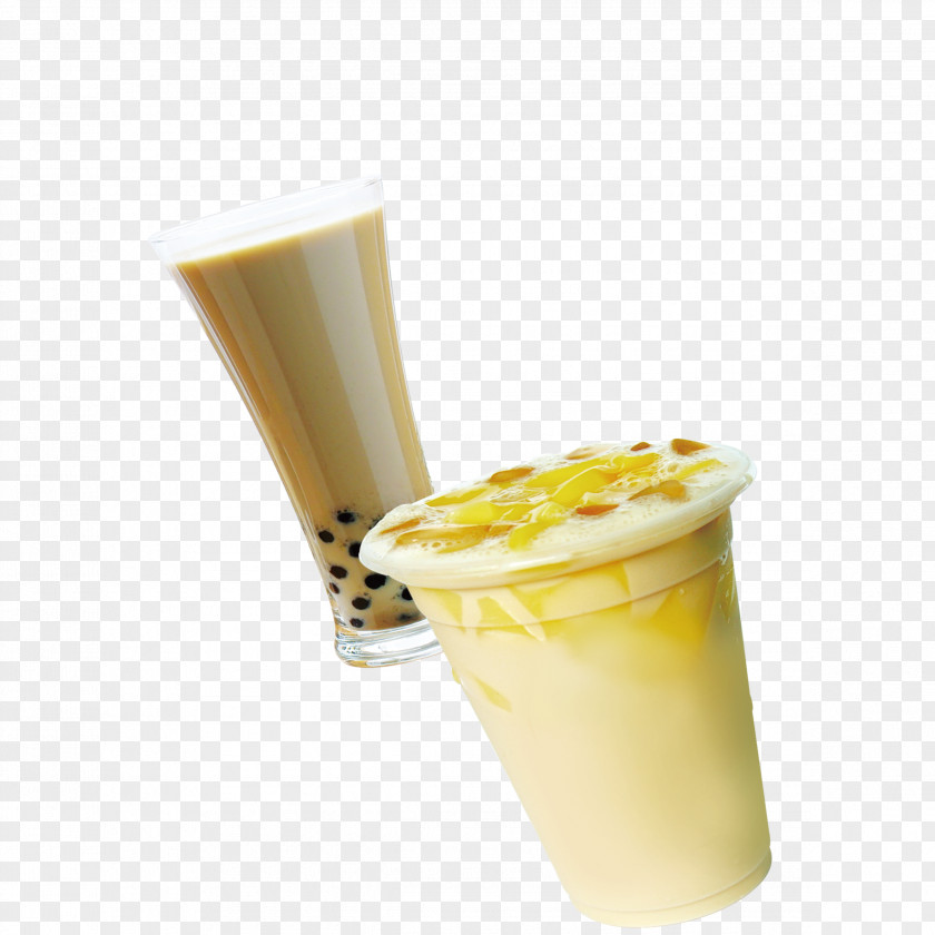 Burn Tea Shop Leaflets Milkshake Bubble Grass Jelly PNG